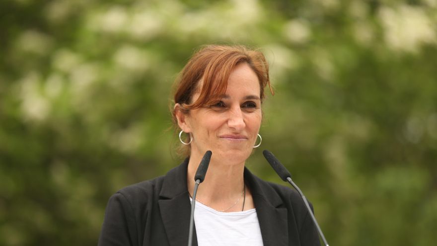 La candidata de Más Madrid a la Presidencia de la Comunidad, Mónica García