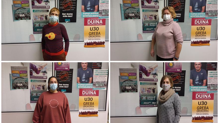 Trabajadoras de residencias de Bizkaia se plantan contra el "negocio de los cuidados": "Vivimos un régimen militar"