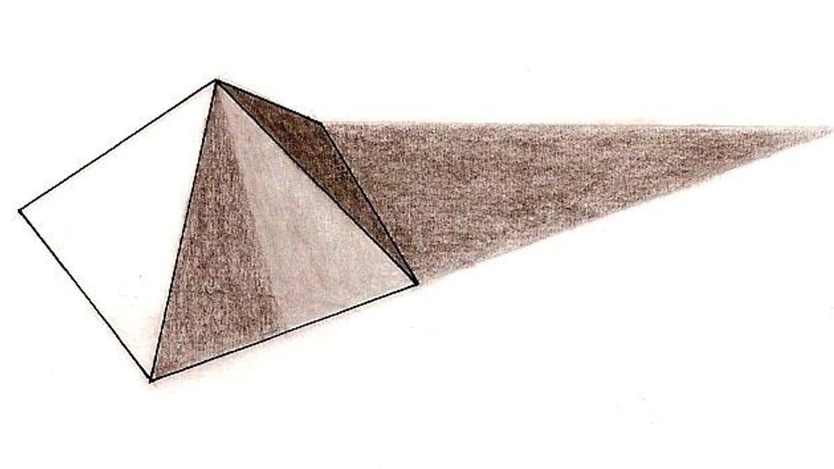 Si se dan las condiciones de luz oportunas, es posible ver las hendiduras