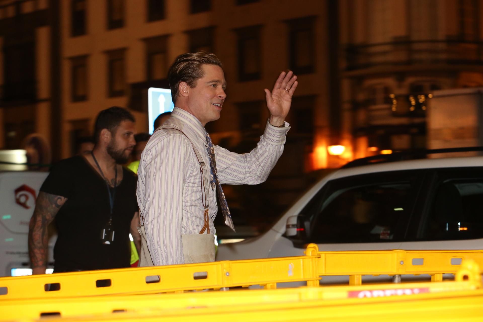 Último día de Brad Pitt en Gran Canaria (Alejandro Ramos)