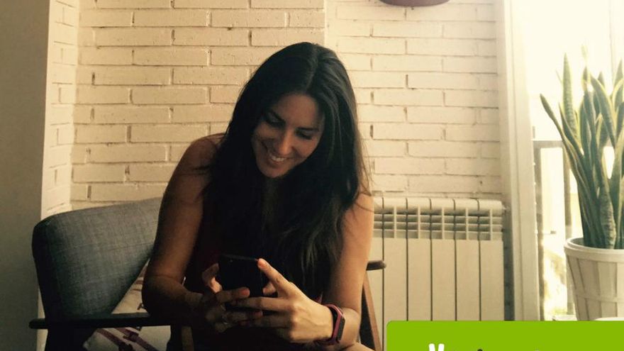 Irene Junquera durante su encuentro digital en Vippter