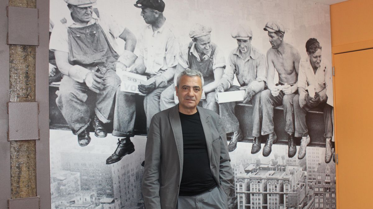 El secretario general de CCOO en Cantabria, Carlos Sánchez.