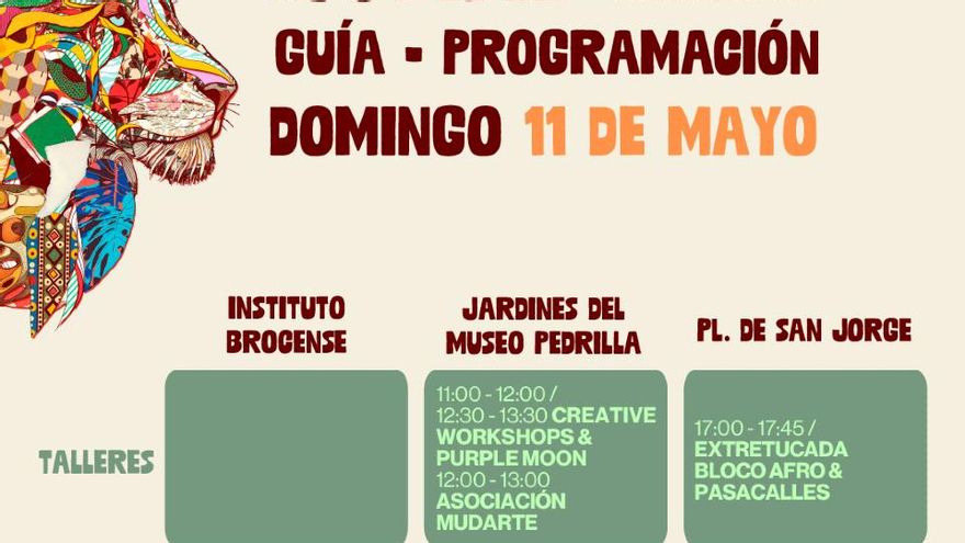 Programa que cierra este domingo el festival de las músicas y las cultura
