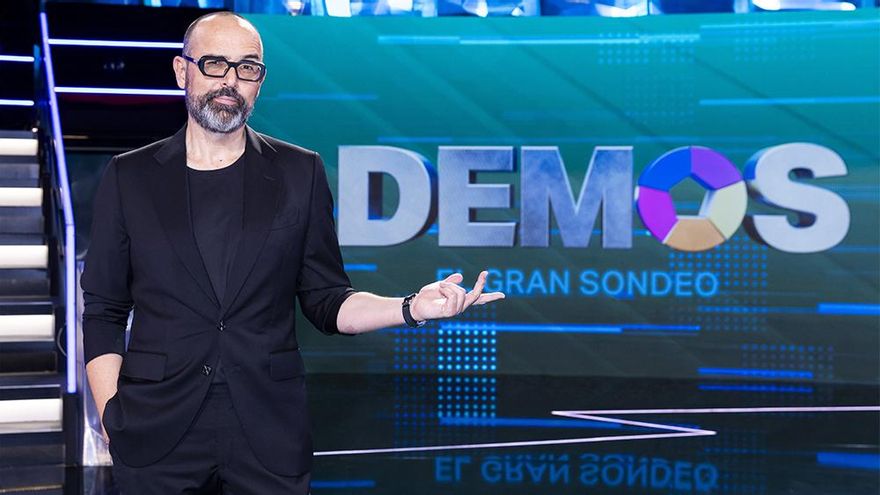 Telecinco presenta 'Demos. El gran sondeo', el debate "en directo y sin filtro" de Risto que se medirá a 'Mask Singer'