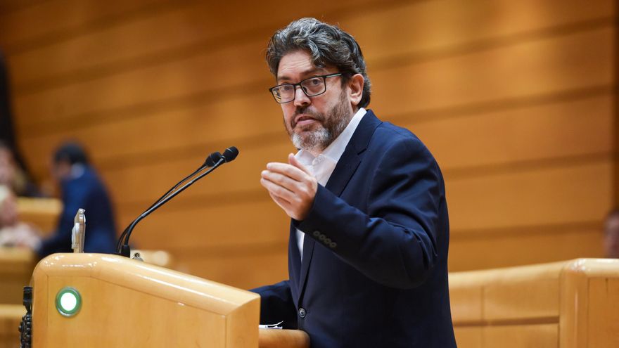 El senador de Ciudadanos, Miguel Sánchez López.