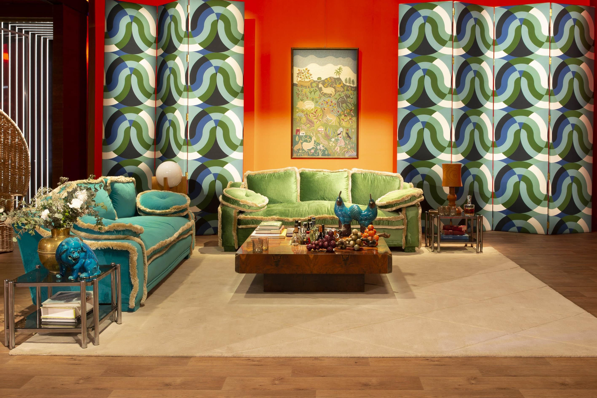 El nuevo saloncito del plató de 'MasterChef 11'