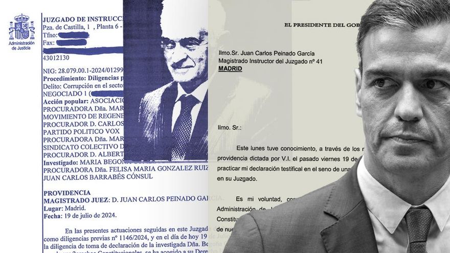 Un juez en Moncloa: los “subterfugios” de Peinado para interrogar y grabar al presidente del Gobierno