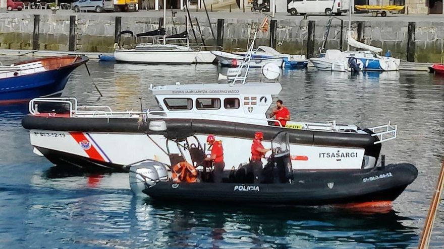 72 horas de búsqueda de un buceador desaparecido en Lekeitio, en imágenes