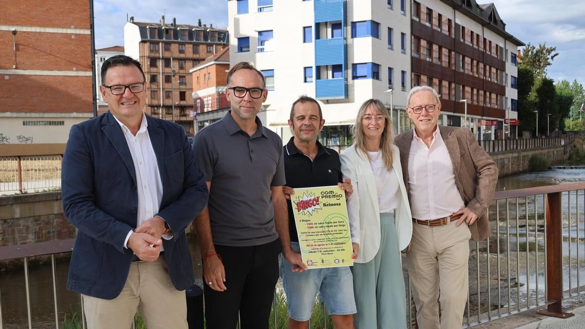 Los comerciantes de Reinosa promueven un bingo para repartir 2.400 euros en vales regalo