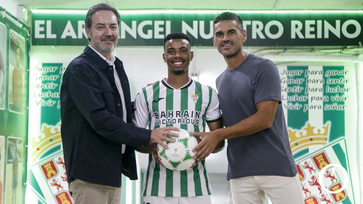 Presentación de Dalisson como jugador del Córdoba CF