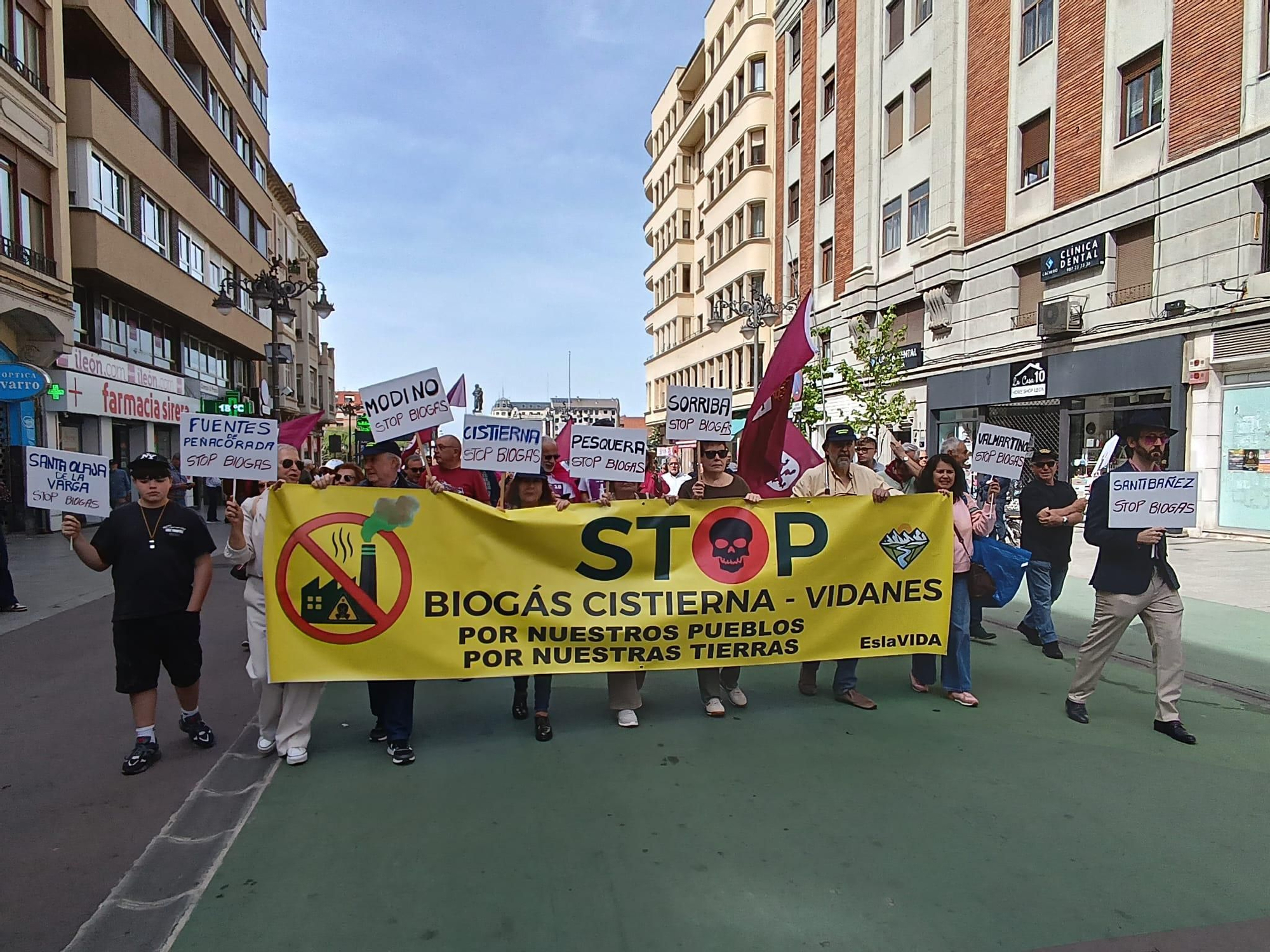 Cientos de personas exigen el 23 de abril el camino de 'León solo' y en libertad