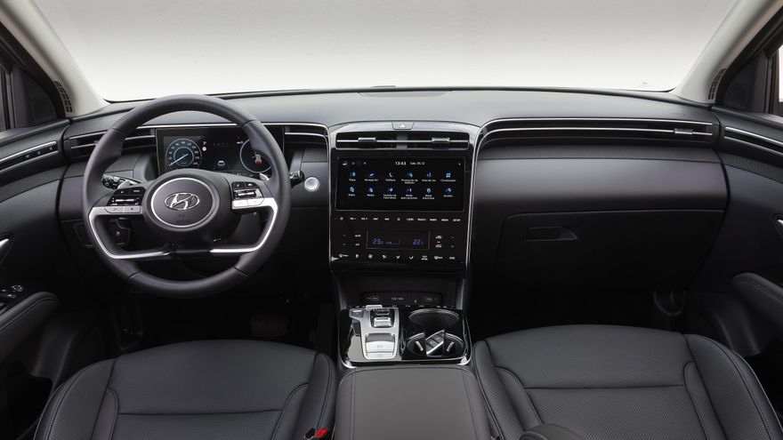 Habitáculo del nuevo Hyundai Tucson.