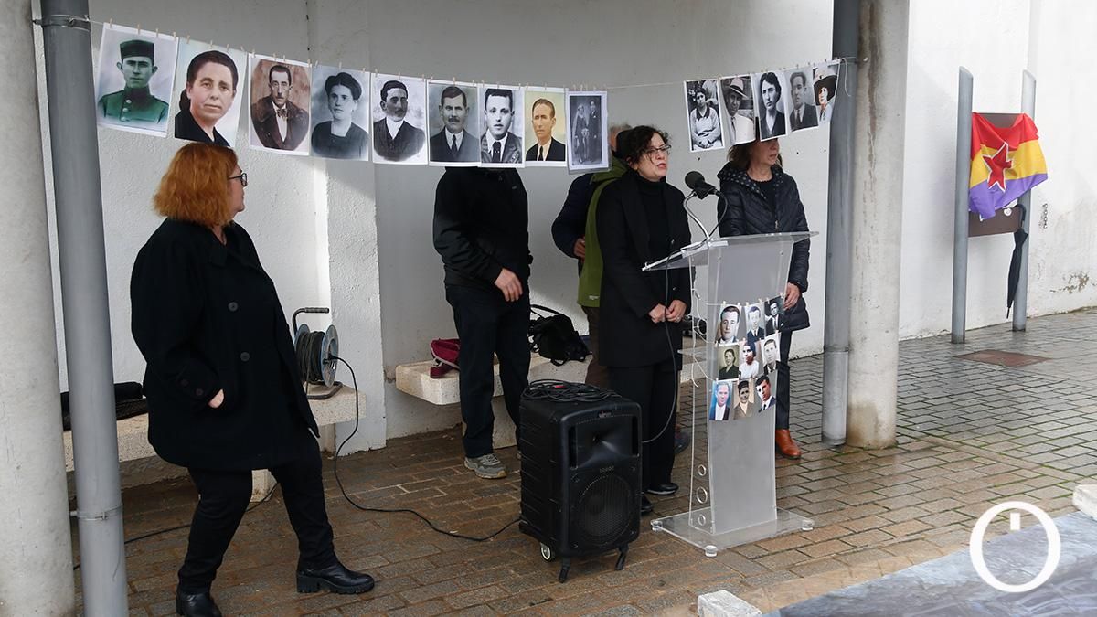 La Plataforma Comisión de la Verdad de Córdoba realiza una exhumación simbólica ante el retraso de las exhumaciones en Córdoba