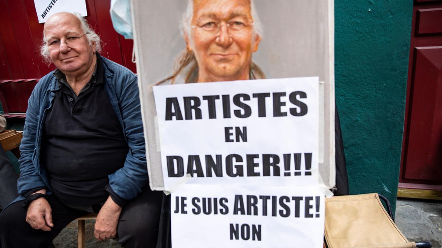 Los pintores de Montmartre le plantan cara al Ayuntamiento de París