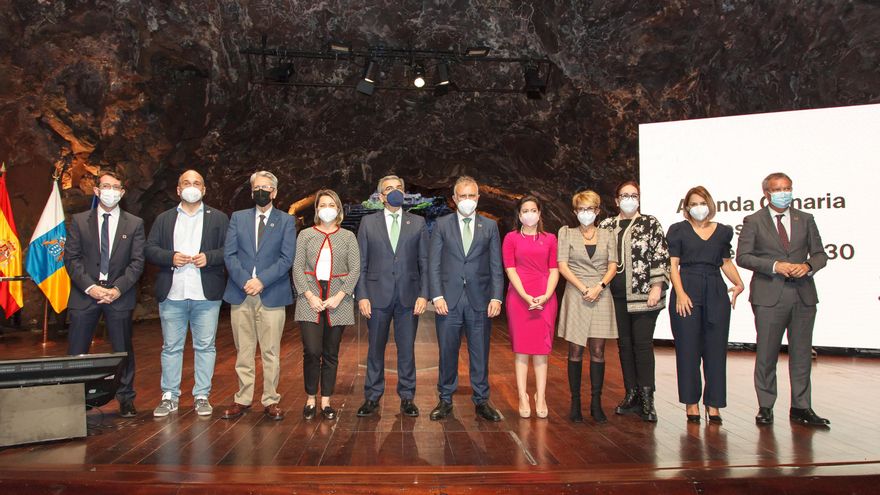 La sociedad isleña se une en el Pacto de los Jameos para alcanzar una Canarias sostenible
