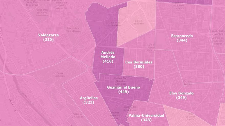 Los contagios de coronavirus se disparan en Chamberí a las puertas de la Navidad