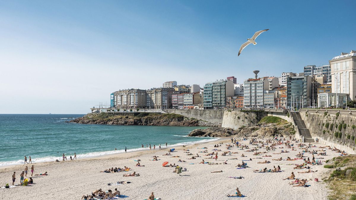 Playa de Orzán.
