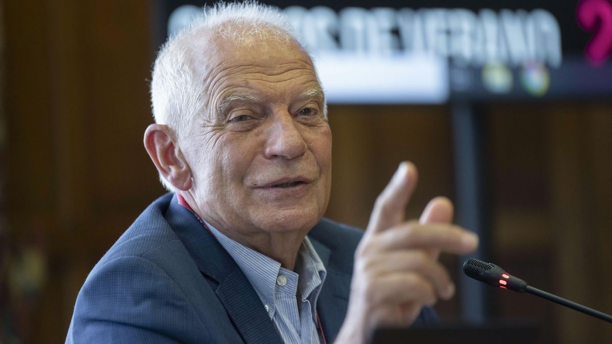 El ex alto representante de la Unión Europea para asuntos Exteriores, Josep Borrell. EFE/Pedro Puente Hoyos