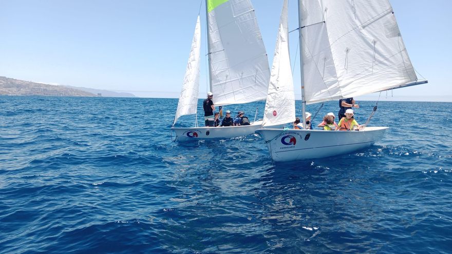 El Club de Mar Radazul, presente en la clausura de los Juegos Cabildo