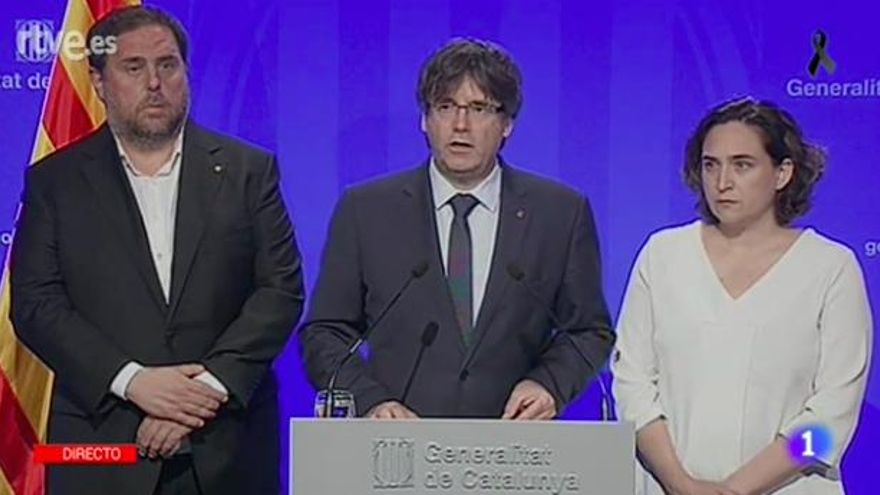 El crespón negro en La 1