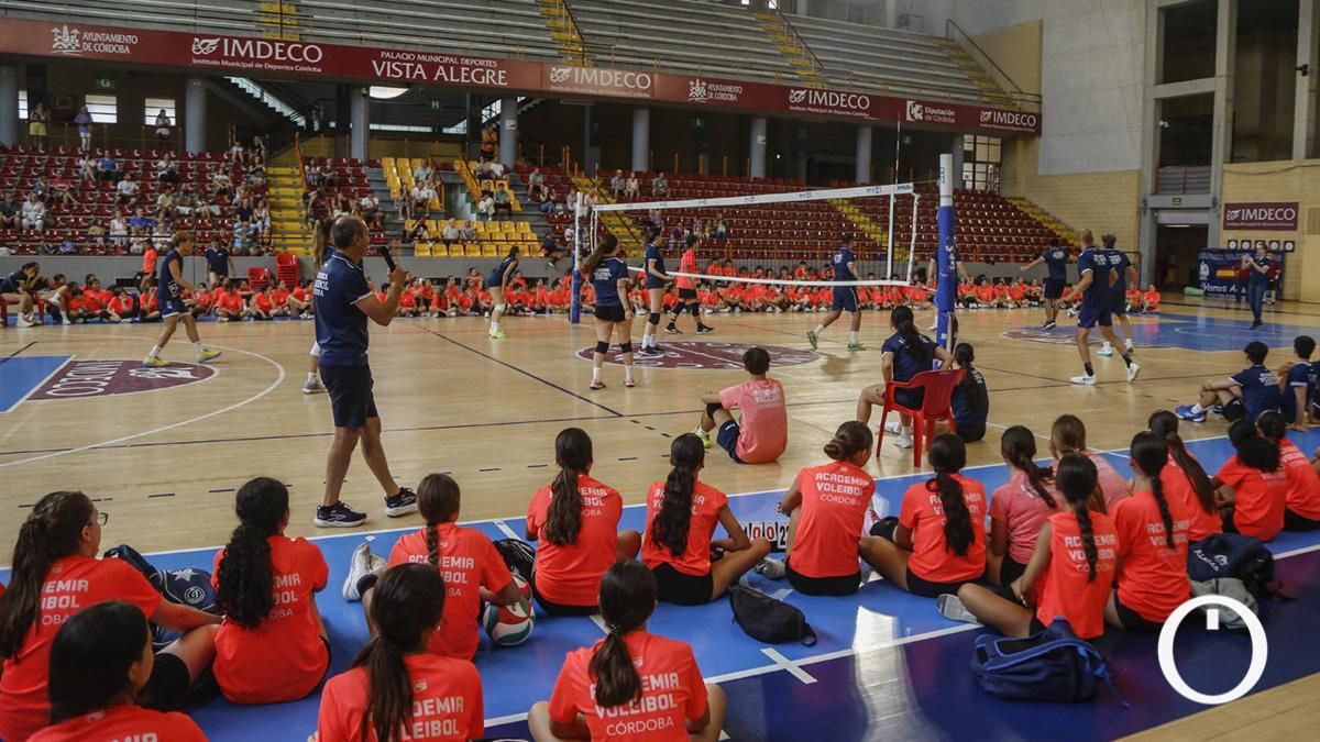 Clausura del Campus de Voleibol Rafa Pascual