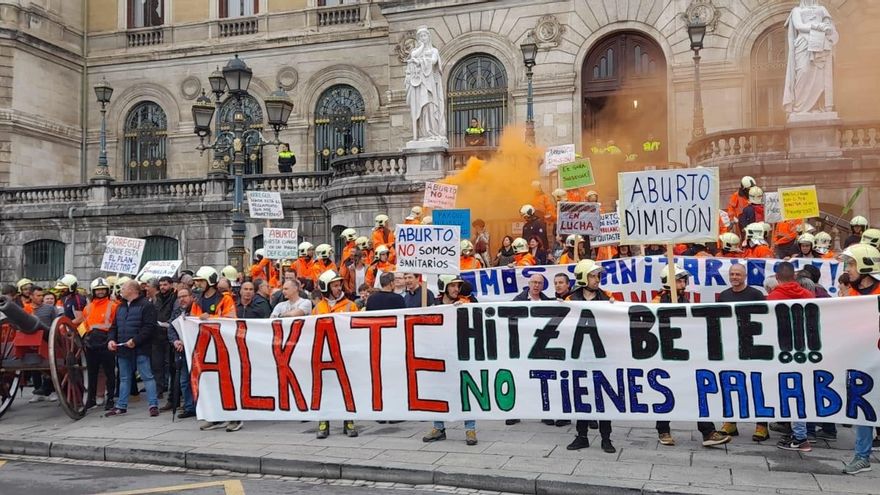 Los Bomberos de Bilbao también se plantan e irán a la huelga durante los días de la salida del Tour de Francia y el BBK Live