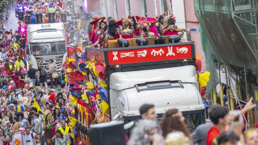 Cierre de calles y reordenación del tráfico durante la Gran Cabalgata en Las Palmas de Gran Canaria