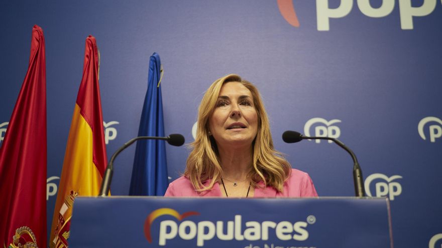 Archivo - Ana Beltrán, presidenta del Partido Popular de Navarra