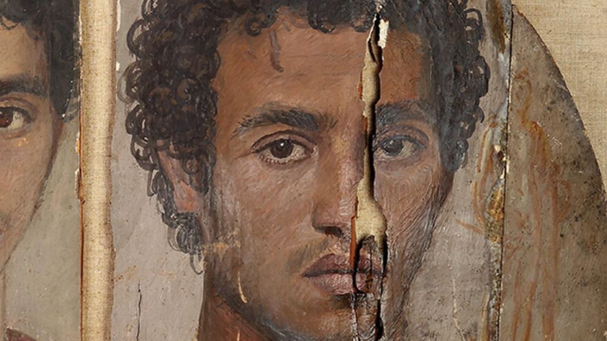 Las termitas dañaron gravemente la madera de la pintura