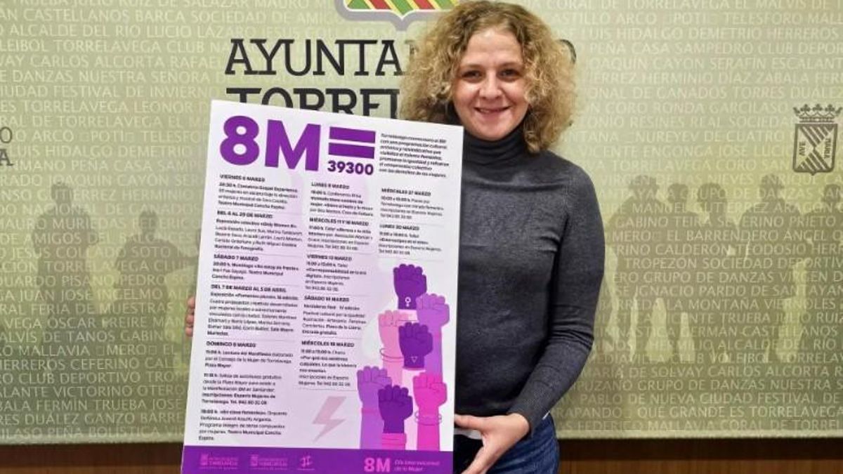 Torrelavega conmemora el 8M con actividades culturales, formativas y reivindicativas