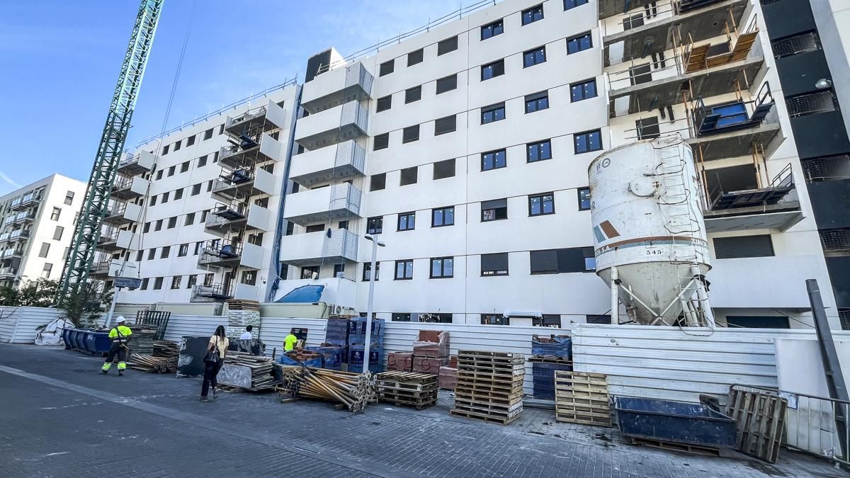Viviendas en construcción