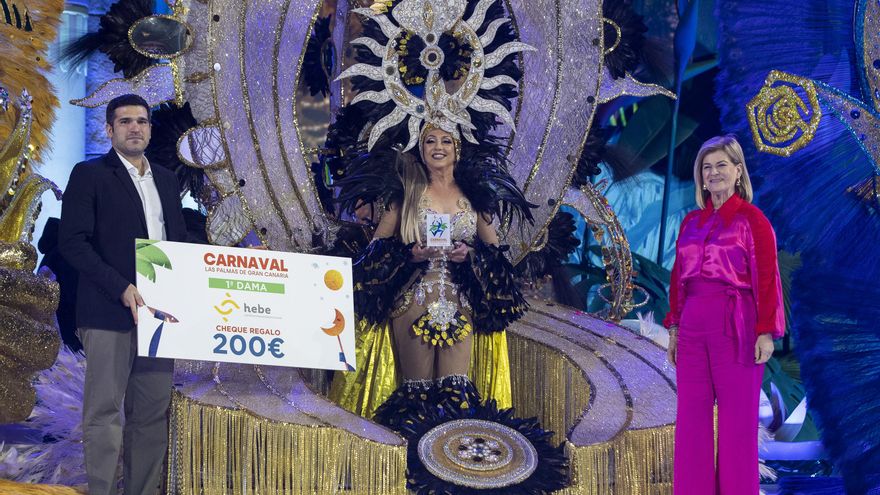 Primera Dama de Honor del Carnaval de Las Palmas de Gran Canaria