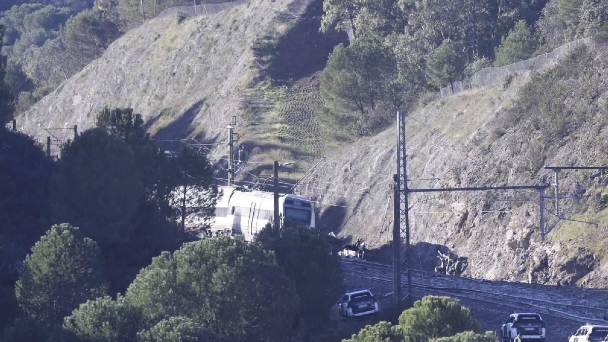 Las imágenes del accidente ferroviario de Adamuz