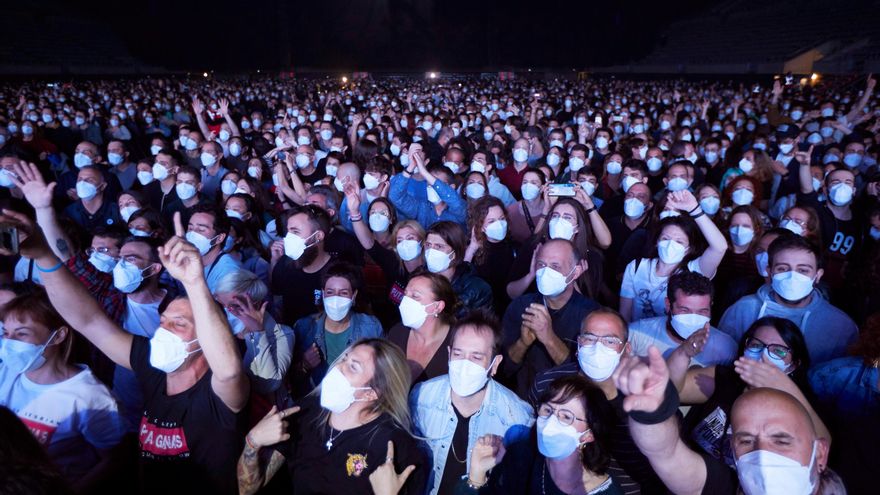 Los impulsores del concierto del Sant Jordi aplauden el civismo del público