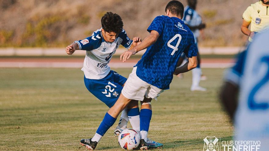 El Tenerife sufre para superar a un Marino correoso
