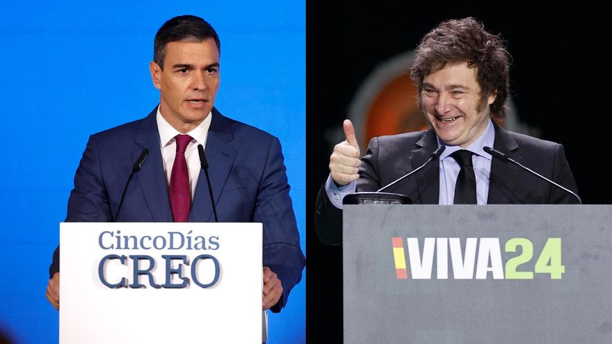Tras el retiro de la embajadora, Milei dijo que España "está haciendo un papelón internacional"