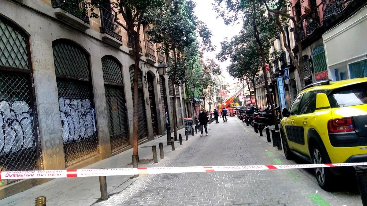 El tráfico quedó cortado en un tramo de Pez