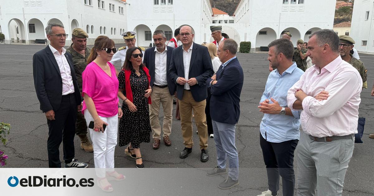 Margarita Robles afirma que La Palma  está siempre presente  en el Consejo de Ministros