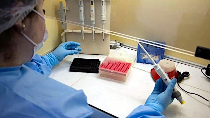 Imagen del laboratoio en el que fueron realizadas las muestras