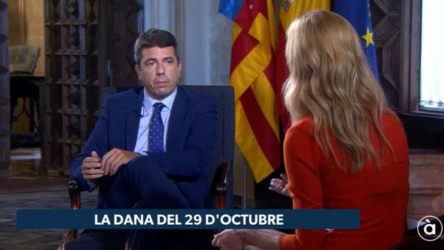 Mazón justifica su ausencia en las horas críticas de la dana con bulos sobre la actuación del socialista García-Page