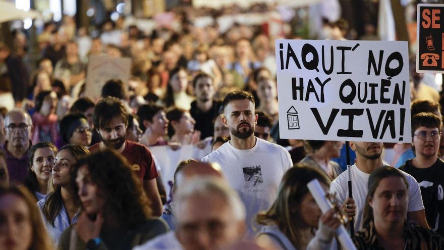 València clama por el derecho a la vivienda y contra la turistificación