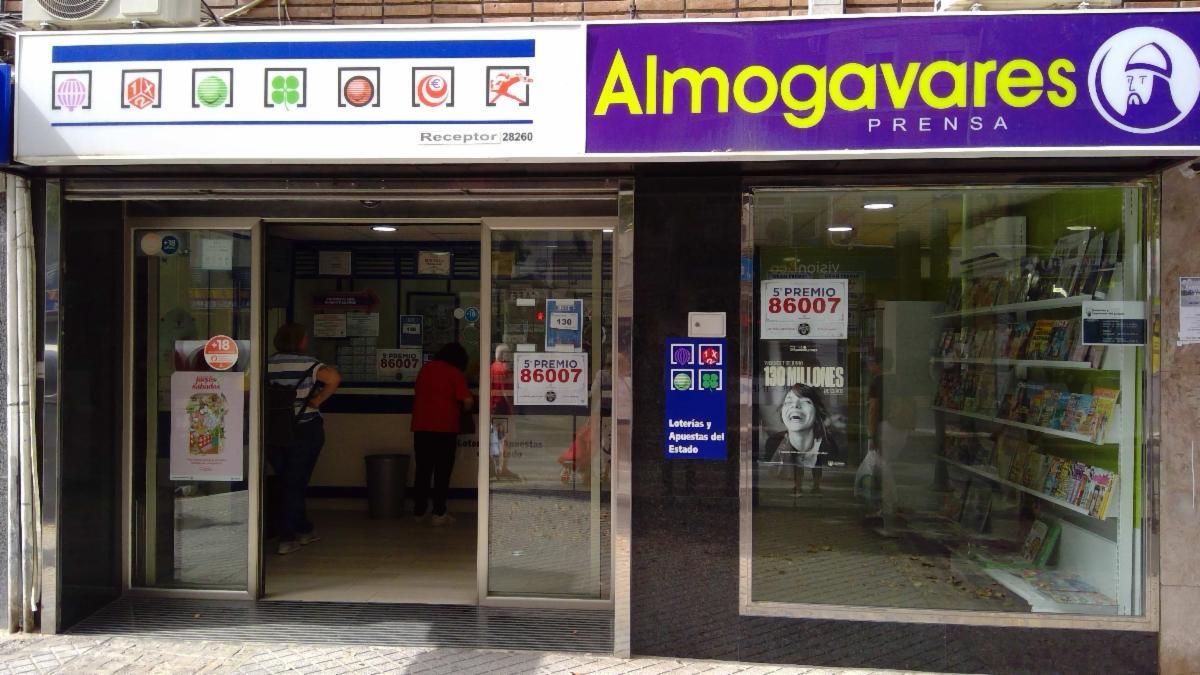 Un acertante gana en Córdoba cerca de 45.000 euros de la Primitiva el día del mayor premio de su historia