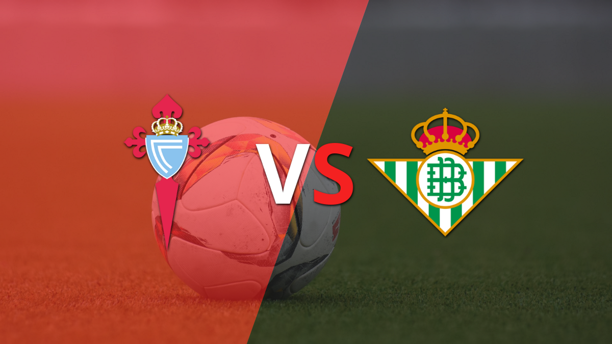 Celta y Betis igualaron 1 a 1