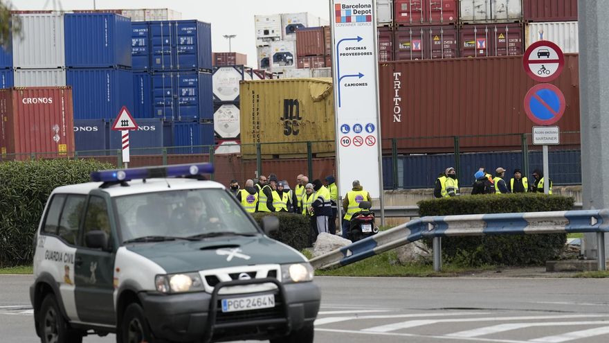 El Puerto de Barcelona el martes.