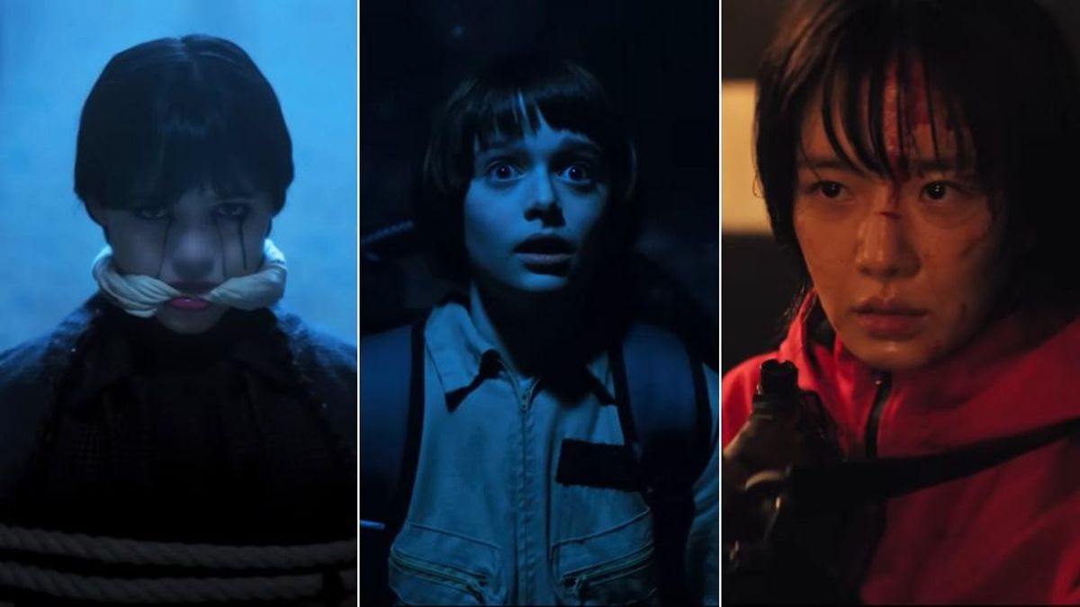 'Miércoles' / 'Stranger Things' / 'El juego del calamar'