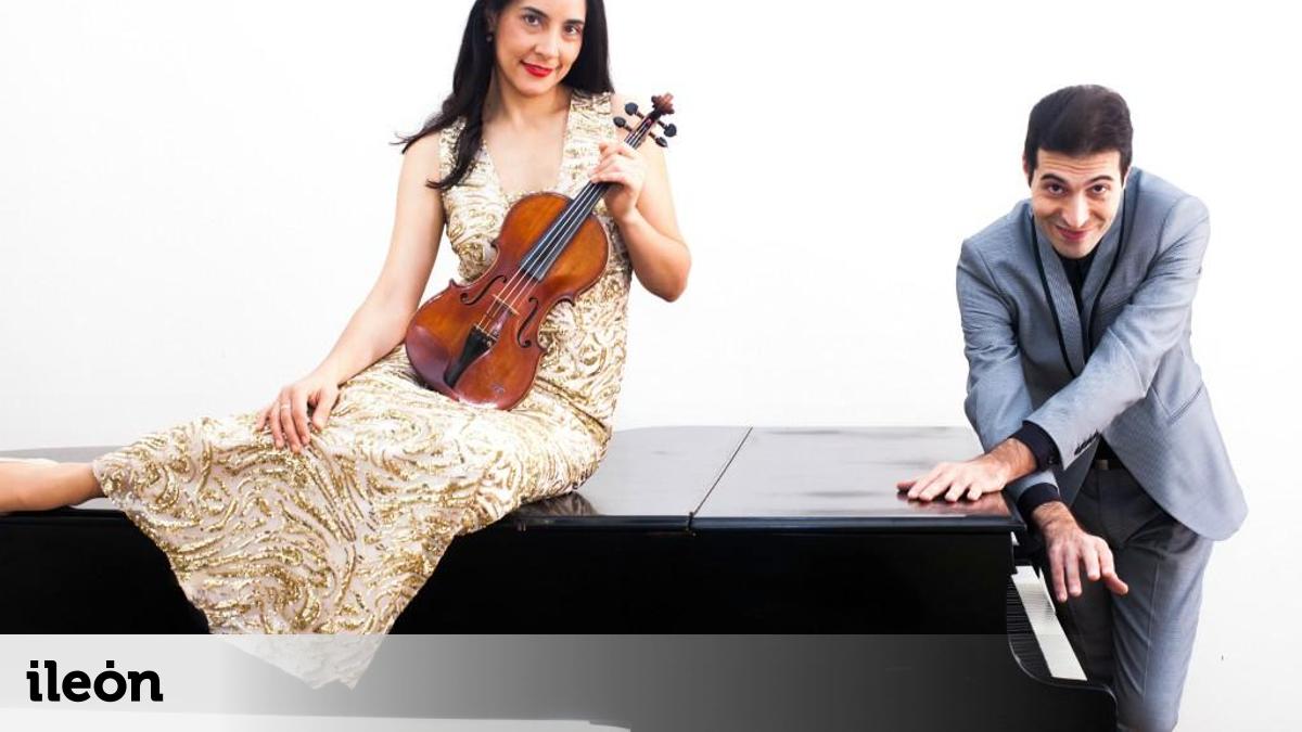 Concierto de violín y piano en la Sala Eutherpe de León