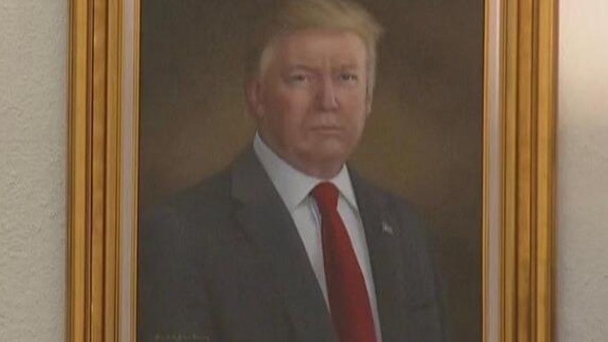 Colorado retirará el retrato presidencial que enfadó a Trump por ser "verdaderamente lo peor"
