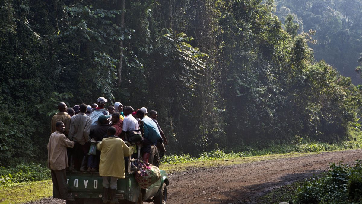 República Democrática del Congo, en huida permanente