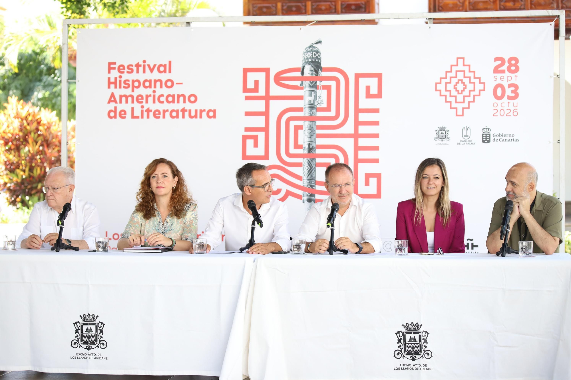 Presentación del VIII Festival Hispanoamericano de Literatura.