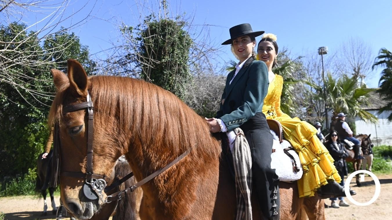 Marcha hípica por el día de Andalucía